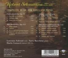 Robert Schumann (1810-1856): Sämtliche Werke für Viola &amp; Klavier, CD