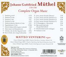 Johann Gottfried Müthel (1728-1788): Sämtliche Orgelwerke, CD