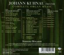 Johann Kuhnau (1660-1722): Orgelwerke, 3 CDs