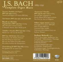 Johann Sebastian Bach (1685-1750): Sämtliche Orgelwerke, 15 CDs
