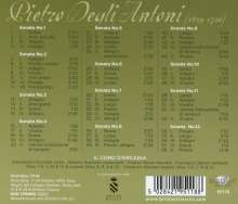 Pietro Degli Antoni (1639-1720): Sonaten für Violine &amp; Bc op.4 Nr.1-12, CD