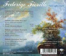 Federigo (Frederico) Fiorillo (1755-1823): Sinfonie concertante Nr.1-3, CD