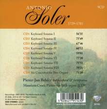 Antonio Soler (1729-1783): Cembalosonaten, 9 CDs