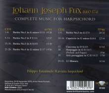 Johann Joseph Fux (1660-1741): Sämtliche Werke für Cembalo, 2 CDs