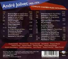 Andre Jolivet (1905-1974): Sämtliche Kammermusik mit Klavier, 2 CDs