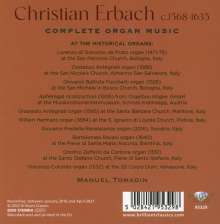 Christian Erbach (1570-1635): Sämtliche Orgelwerke, 9 CDs