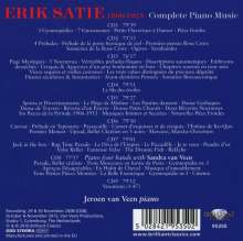 Erik Satie (1866-1925): Sämtliche Klavierwerke, 9 CDs