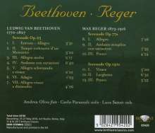 Ludwig van Beethoven (1770-1827): Serenade für Flöte,Violine,Viola op.25, CD
