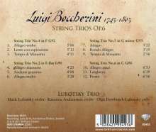 Luigi Boccherini (1743-1805): Streichtrios op.6 Nr.2,4,5,6, CD