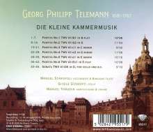 Georg Philipp Telemann (1681-1767): 6 Partiten TWV 41 (aus "Die kleine Kammermusik", CD