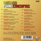 Russian Piano Concertos, 15 CDs