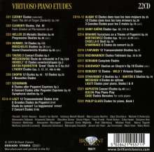 Virtuoso Piano Etudes, 22 CDs