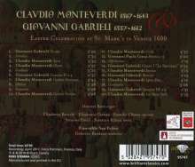 Monteverdi &amp; Gabrieli, 2 CDs