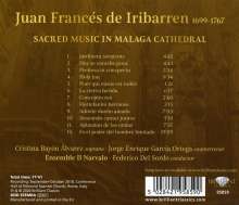 Juan Frances De Iribarren (1699-1767): Geistliche Musik, CD