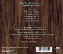 Josef Myslivecek (1737-1781): Sämtliche Klavierwerke, 2 CDs