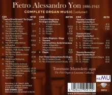 Pietro Alessandro Yon (1886-1943): Sämtliche Orgelwerke Vol.1, 3 CDs