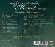 Wolfgang Amadeus Mozart (1756-1791): Flötenquartette Nr.1-4, CD