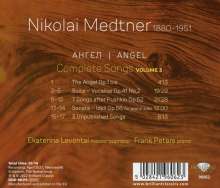 Nikolai Medtner (1880-1951): Sämtliche Lieder Vol.3 "Angel", CD