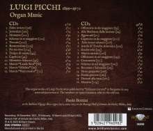 Luigi Picchi (1899-1970): Orgelwerke, 2 CDs