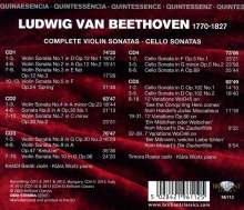 Ludwig van Beethoven (1770-1827): Violinsonaten Nr.1-10, 5 CDs