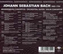 Johann Sebastian Bach (1685-1750): Brandenburgische Konzerte Nr.1-6, 5 CDs