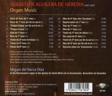 Sebastian Aguliera de Heredia (1561-1627): Orgelwerke, CD