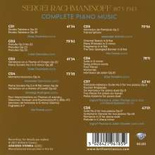 Sergej Rachmaninoff (1873-1943): Sämtliche Klavierwerke, 8 CDs
