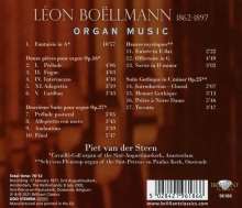 Leon Boellmann (1862-1897): Orgelwerke, CD