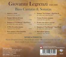 Giovanni Legrenzi (1626-1690): Bass-Kantaten &amp; Sonaten, 2 CDs