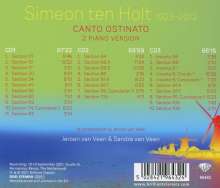 Simeon ten Holt (1923-2012): Canto Ostinato für 2 Klaviere, 3 CDs