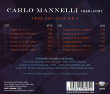 Carlo Mannelli (1640-1697): Triosonaten op.3 Nr.1-12, 2 CDs