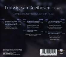 Ludwig van Beethoven (1770-1827): Kammermusik mit Flöte, 3 CDs