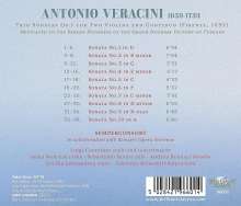 Antonio Veracini (1669-1733): Triosonaten op.1 Nr.1-10 für 2 Violinen &amp; Bc, CD