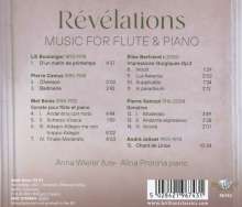 Anna Wierer - Revelations (Musik für Flöte &amp; Klavier), CD