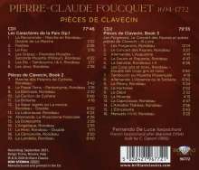Pierre-Claude Foucquet (1694-1772): Pieces de Clavecin (Heft 2 &amp; 3), 2 CDs