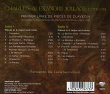 Charles Alexandre Jollage (ca. 1700-1761): Pieces de Clavecin (Heft 1), CD