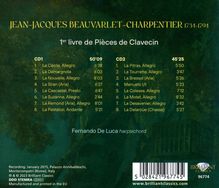 Jean-Jacques Beauvarlet-Charpentier (1734-1794): Pieces de Clavecin (Livre 1), 2 CDs