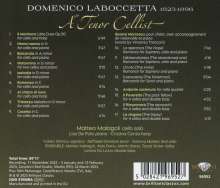 Domenico Laboccetta (1823-1896): Kammermusik mit Cello &amp; Lieder - "A Tenor Cellist", CD