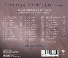Federigo (Frederico) Fiorillo (1755-1823): Capricen für Violine op.3 Nr.1-16 (arr. für Viola), CD