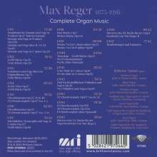 Max Reger (1873-1916): Sämtliche Orgelwerke (Brilliant Edition), 17 CDs