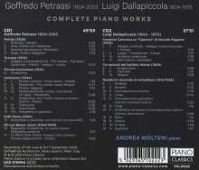 Goffredo Petrassi (1904-2003): Sämtliche Klavierwerke, 2 CDs