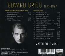Edvard Grieg (1843-1907): Klaviersonate op.7, CD