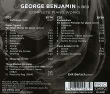 George Benjamin (geb. 1960): Sämtliche Klavierwerke, 2 CDs