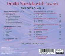 Fernanda Damiano - Shostakovich and his Pupils Vol.1, CD