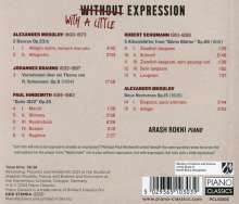 Arash Rokni - Without / With a little Expression, CD