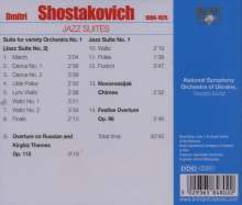 Dmitri Schostakowitsch (1906-1975): Jazz Suiten Nr.1 &amp; 2, CD