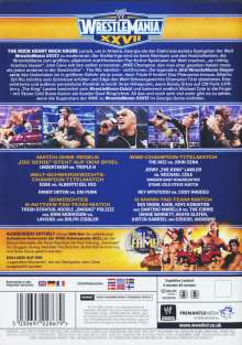 Wrestlemania 27, 3 DVDs