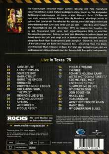 The Who: Live In Texas '75 (Rocks Edition), DVD