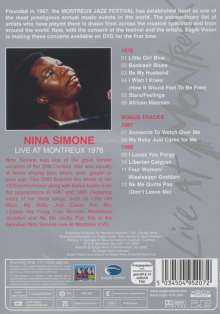 Nina Simone (1933-2003): Live At Montreux 1976, DVD