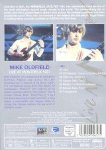 Mike Oldfield (geb. 1953): Live At Montreux 1981, DVD